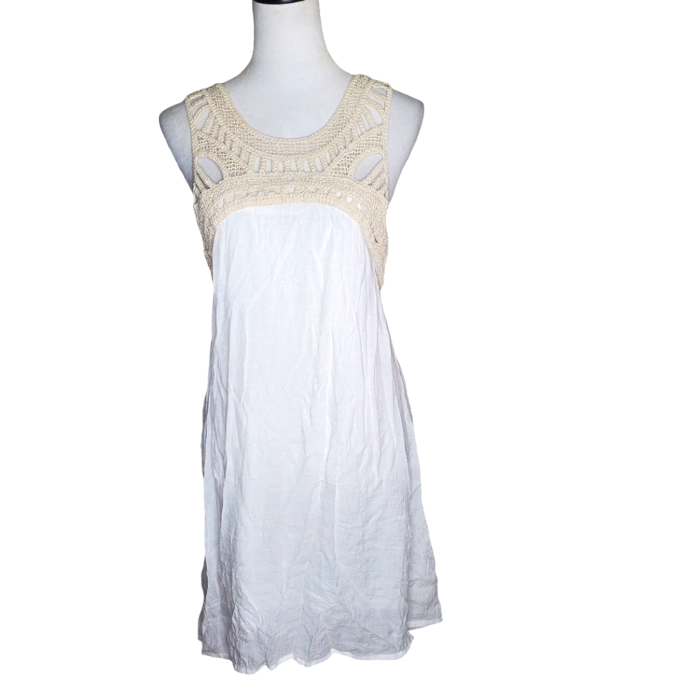 Dalin Plus Size Crochet Lightweight & Flowy Lined Dress